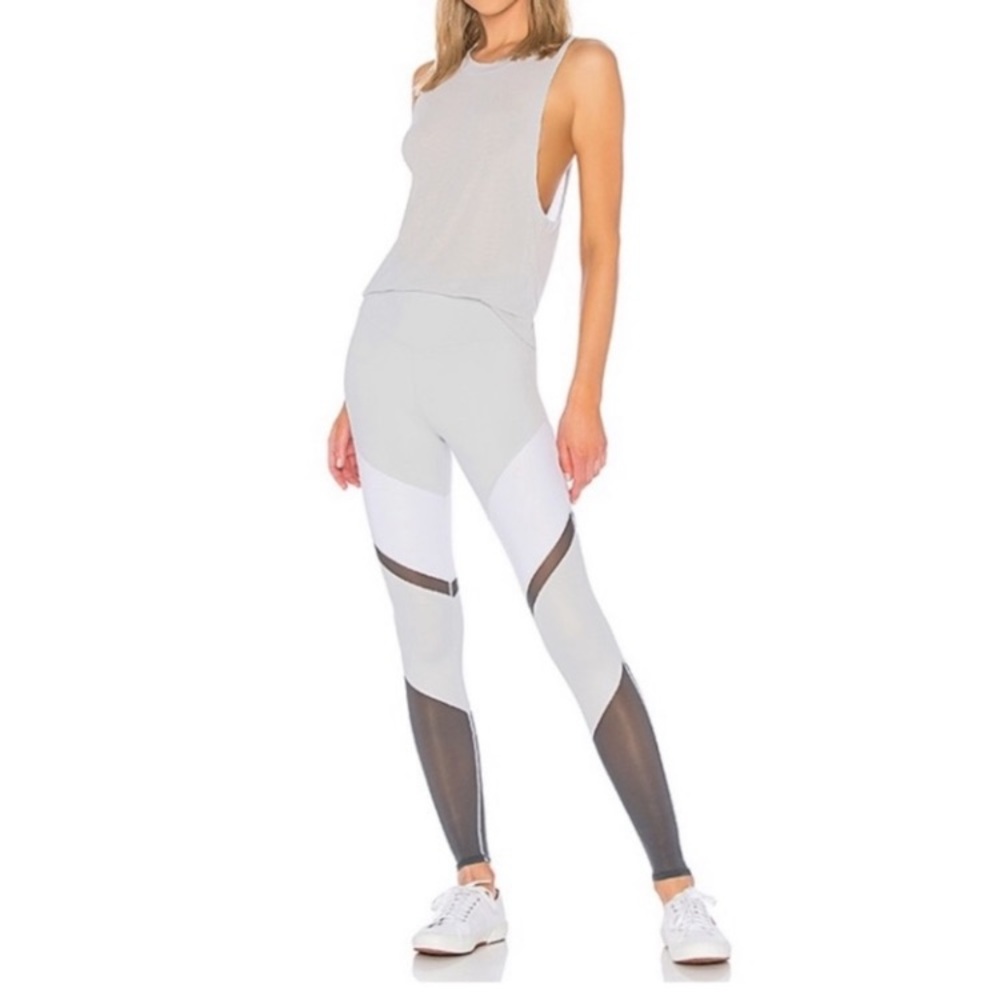 Alo Yoga Sheila High Waist Leggings XS Gray